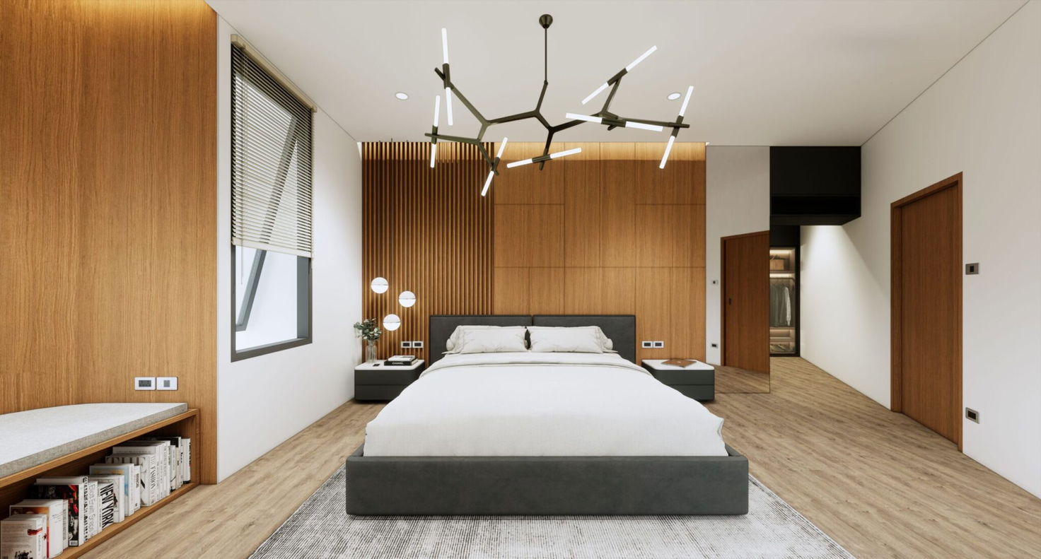 รูป ขายวิลล่าหรู 3 ห้องนอน พร้อมสระว่ายน้ำ ในห้วยใหญ่ - รูปที่ 8/12