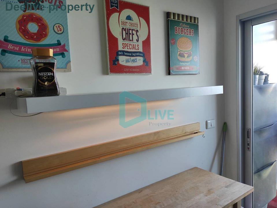 รูป DL003439 ให้เช่าคอนโด แอสปาย สาทร - ตากสิน (ทิมเบอร์ โซน) (Aspire Sathorn - Taksin (Timber Zone)) ใกล้ BTS วุฒากาศ พร้อมเข้าอยู่ โทรด่วน 0800343450 LineID @655ebbvc - รูปที่ 5/8