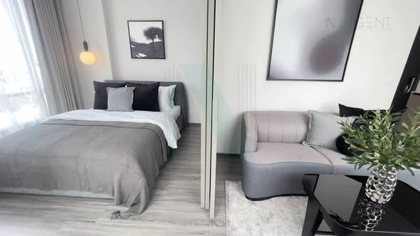 picture For Rent Condo IDEO MOBI RANGNAM Building 1, Floor 9,1 bed room, Room size 35 sqm - 4/8