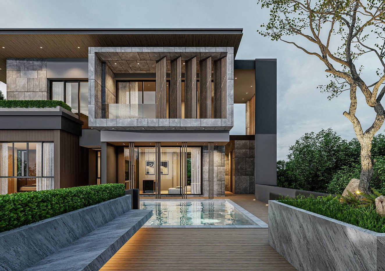 รูป ขายวิลล่าฮาร์โมนี่ฮิลล์ พัทยา - รูปที่ 3/9