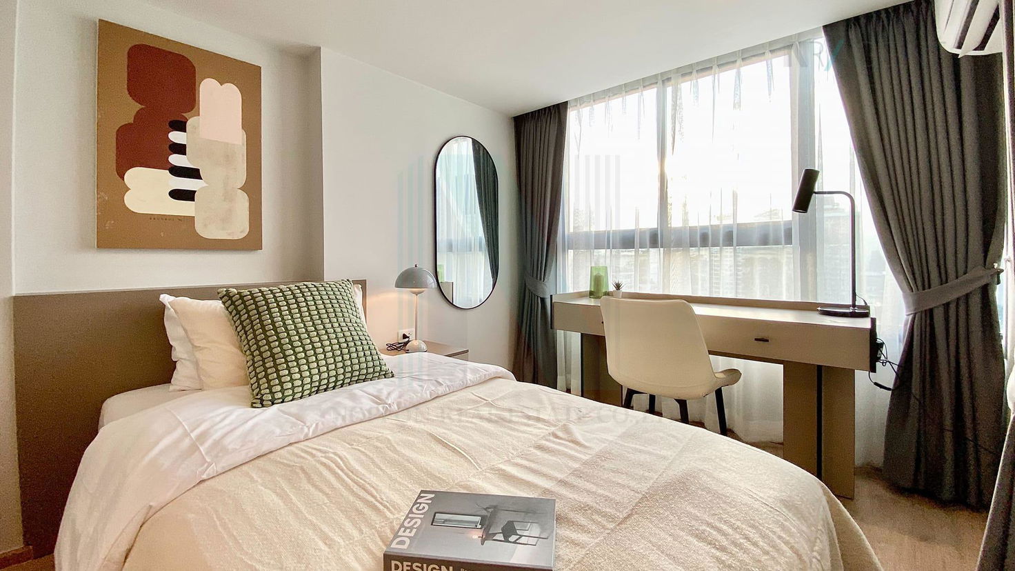 picture 📣Nice room!📣 For Rent Condo IDEO RAMA 9 - ASOKE Building 1, Floor 33,Duplex 2 bed room, Room size 52 sqm - 5/8