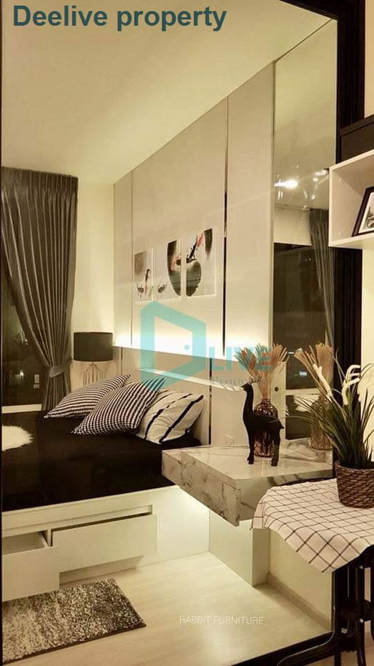 picture DL001327 Condo for rent, Life Asoke - Rama 9 near MRT พระราม 9, ready to move in, call urgently 0638692663 LineID @655ebbvc - 2/8