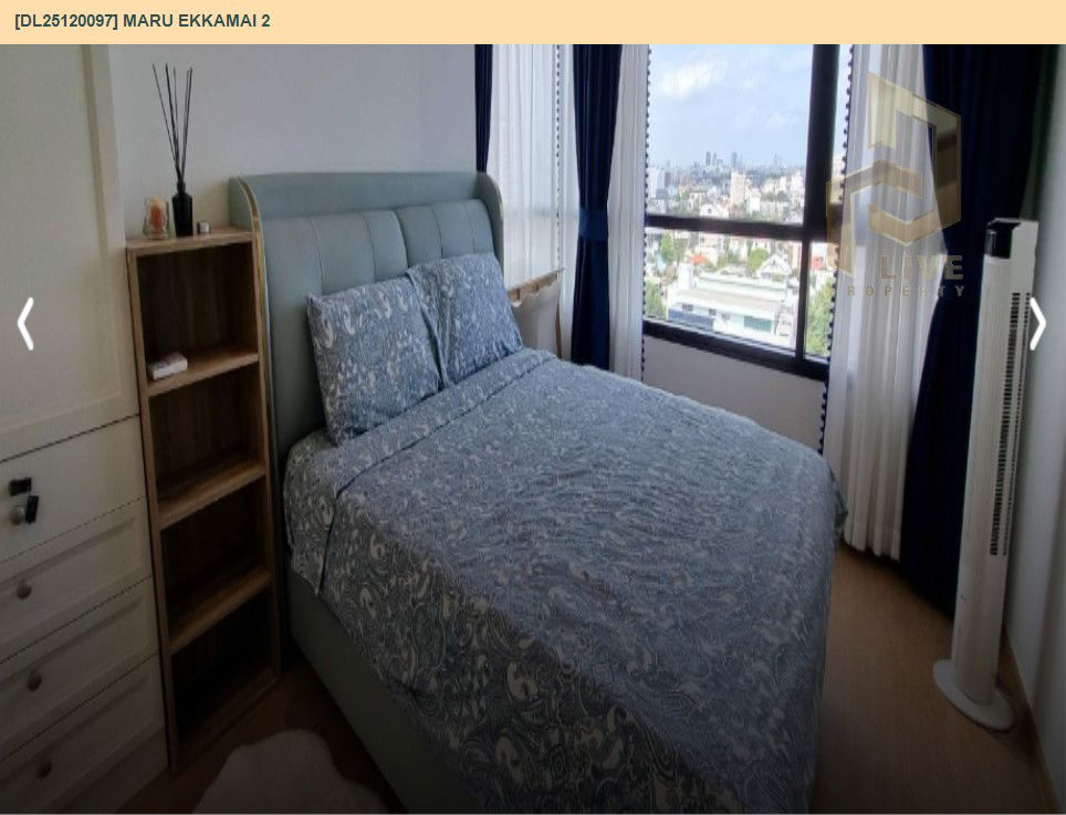 picture DL25120097 Condo for rent, MARU EKKAMAI 2 near BTS Ekkamai, ready to move in, call urgently 0638692663 LineID @655ebbvc - 9/11