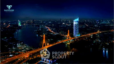 คอนโด ถนนพระราม 3 : คอนโด 4-ห้องนอน ที่ แซฟไฟร์ลักซูเรียสคอนโด สาทร-พระราม3 ใกล้ พระราม 3 (ID 1899832)