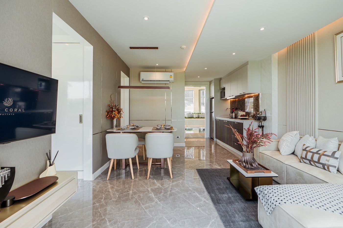 รูป ขายคอนโดเดอะคอรัล พัทยา - รูปที่ 3/15