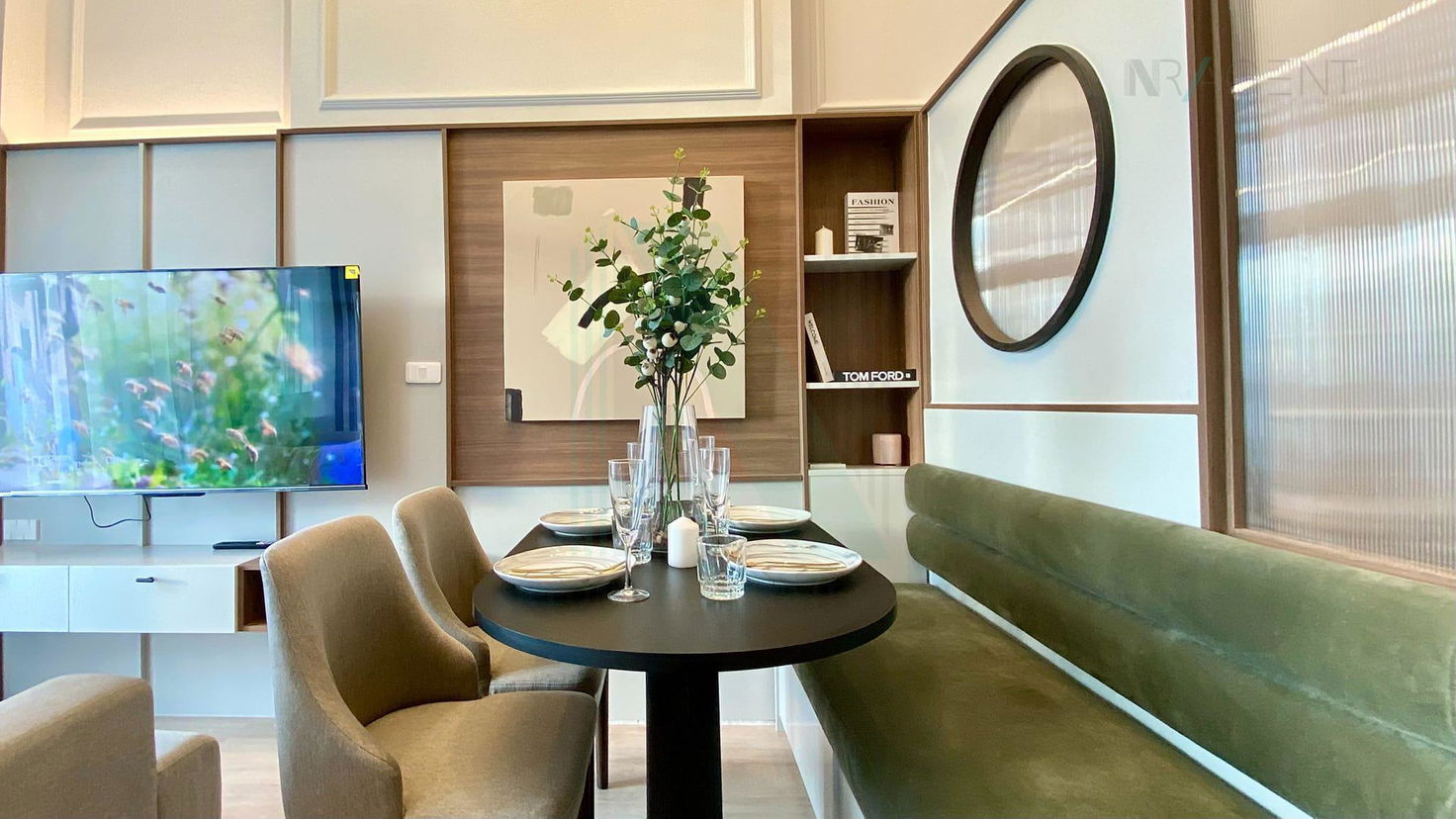 picture For Rent Condo IDEO RAMA 9 - ASOKE Building 1, Floor 33,Duplex 2 bed room, Room size 52 sqm - 7/8