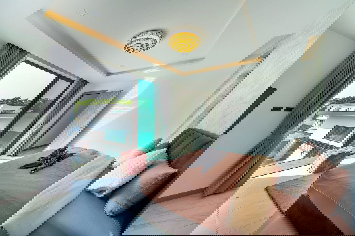 รูป วิลล่าหรู 3 ห้องนอนพร้อมสระว่ายน้ำให้เช่า – ชากนอก - รูปที่ 12/20