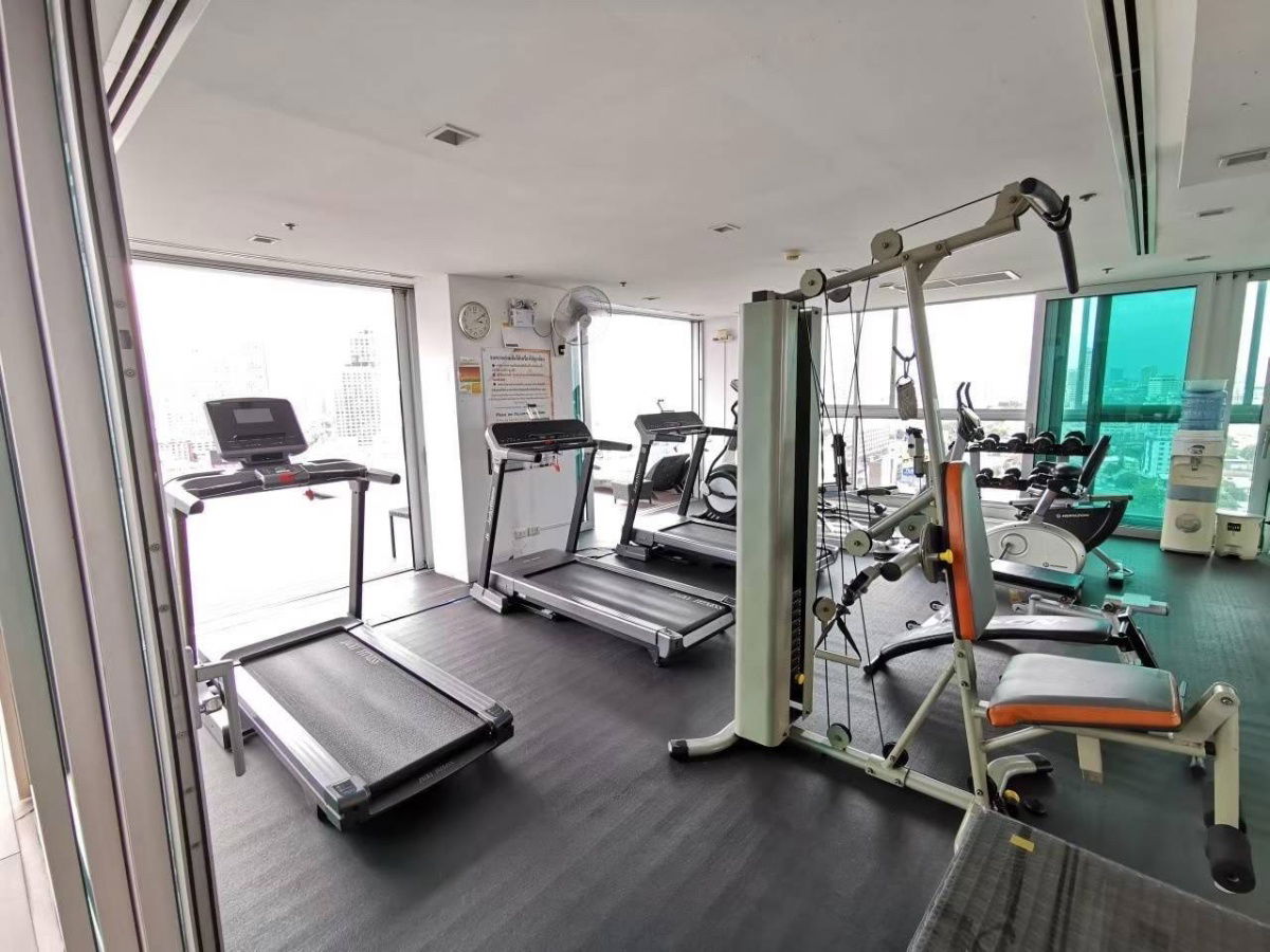 picture 📣 Lat Phrao 23 ~ Condo for rent, 32 sq m, 180 meters from Lat Phrao MRT, 4-minute walk ~ Near Union  washing machine, TV, refrigerator, microwave - 12/12