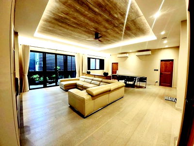 เช่าบ้านเดี่ยว เมกะ บางนา : บางนา กม7 นานาชาติคอนคอร์เดียน 700 ม.บ้านพรีเมียมบางนา สระว่ายน้ำส่วนตัว เฟอร์ฯ แอร์ ร่มรื่น โฮมออฟฟิศ 5 นอน 6 น้ำ ถ.บางนา-ตราด