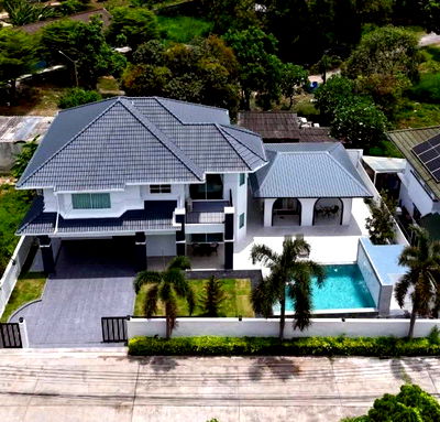 บ้านเดี่ยว พิพิธภัณฑ์ยางพารา  : ขายพูลวิลล่า 4 ห้องนอนกว้างขวางในซอยเขาน้อย