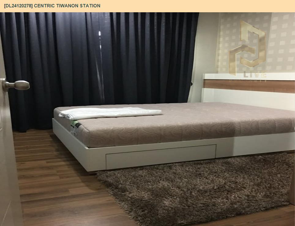 picture DL24120278 Condo for rent, Centric Tiwanon Station near MRT ติวานนท์, ready to move in, call urgently 0638692663 LineID @162cjixi - 2/7