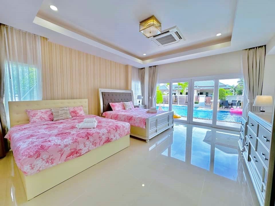 รูป ให้เช่าพูลวิลล่า 4 ห้องนอนในห้วยใหญ่ - รูปที่ 10/17