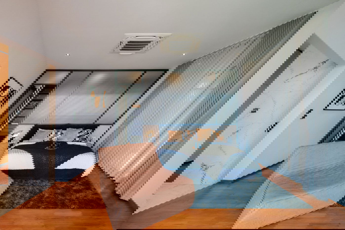 รูป ขายวิลล่าพูลสไตล์ทรอปิคอลโมเดิร์น 4 ห้องนอนในพัทยาตะวันออก - รูปที่ 7/18