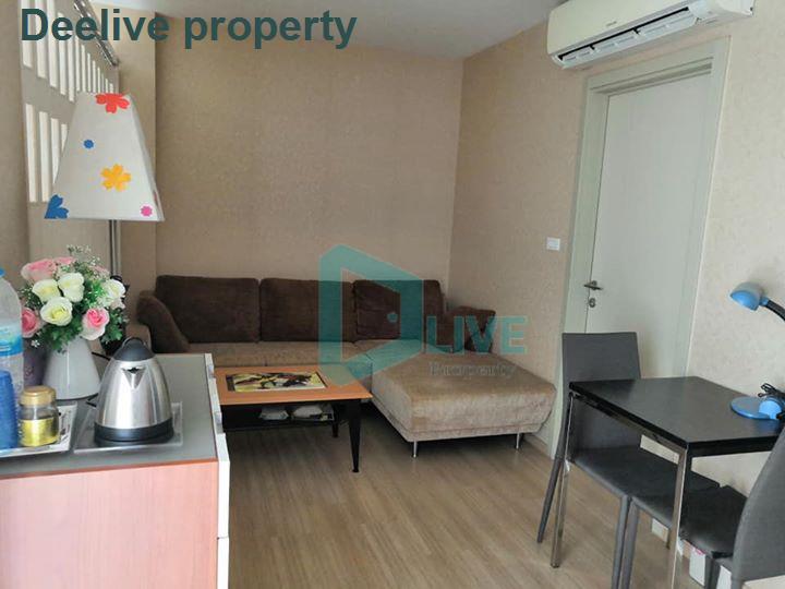 picture DL006211 Condo for rent, The Base Rama 9 - Ramkhamhaeng near ARL Ramkhamhaeng, ready to move in, call urgently 0638692663 LineID @534wlwof - 7/8