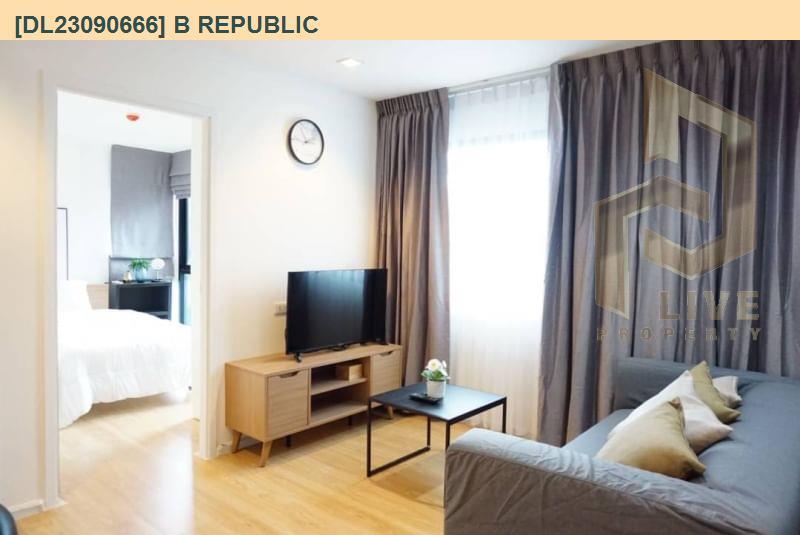 picture DL23090666 Condo for rent, B Republic near BTS Punnawithi, ready to move in, call urgently 0638692663 LineID @655ebbvc - 4/5