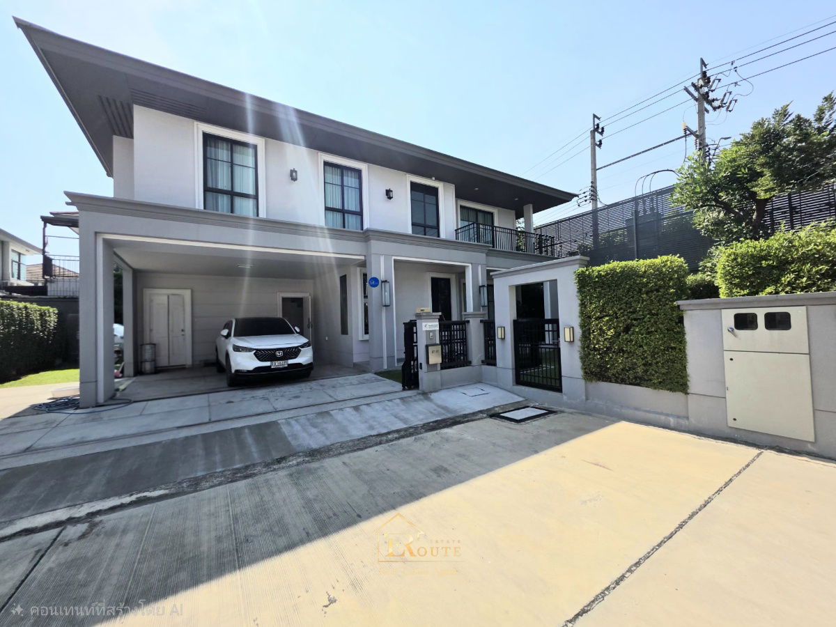 รูป ขายบ้านเดี่ยว เศรษฐสิริ แจ้งวัฒนะ-ประชาชื่น 2 แปลงมุม 84.8 ตร.ว. ใกล้ทางพิเศษอุดรรัถยา ด่านศรีสมาน ใกล้เมืองทองธานี - รูปที่ 2/37