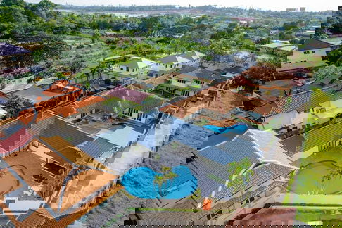 พูลวิลล่าหรู 3 ห้องนอนสำหรับขายในมาบประชัน