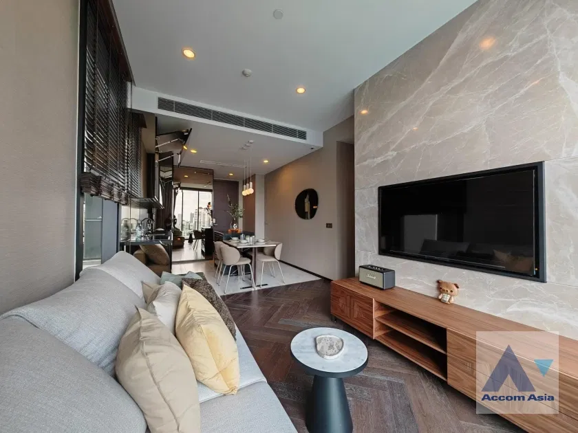 รูป 🔼🔽 AccomA 📩 Fully Furnished 2 BR Condominium @The Esse Sukhumvit 36 (AA42063) - รูปที่ 4/15