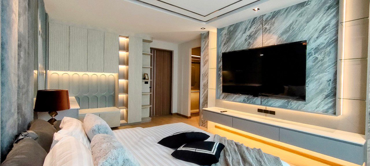 รูป ขายพูลวิลล่า 4 ห้องนอน สไตล์โมเดิร์น ในห้วยใหญ่ - รูปที่ 11/25