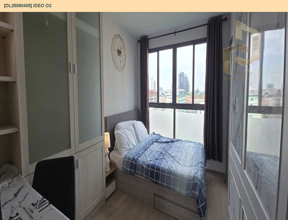 รูป DL25080455 ให้เช่าคอนโด ไอดีโอ โอทู (IDEO O2) ใกล้ BTS บางนา พร้อมเข้าอยู่ โทรด่วน 0638692663 LineID @897iyzll - รูปที่ 3/16