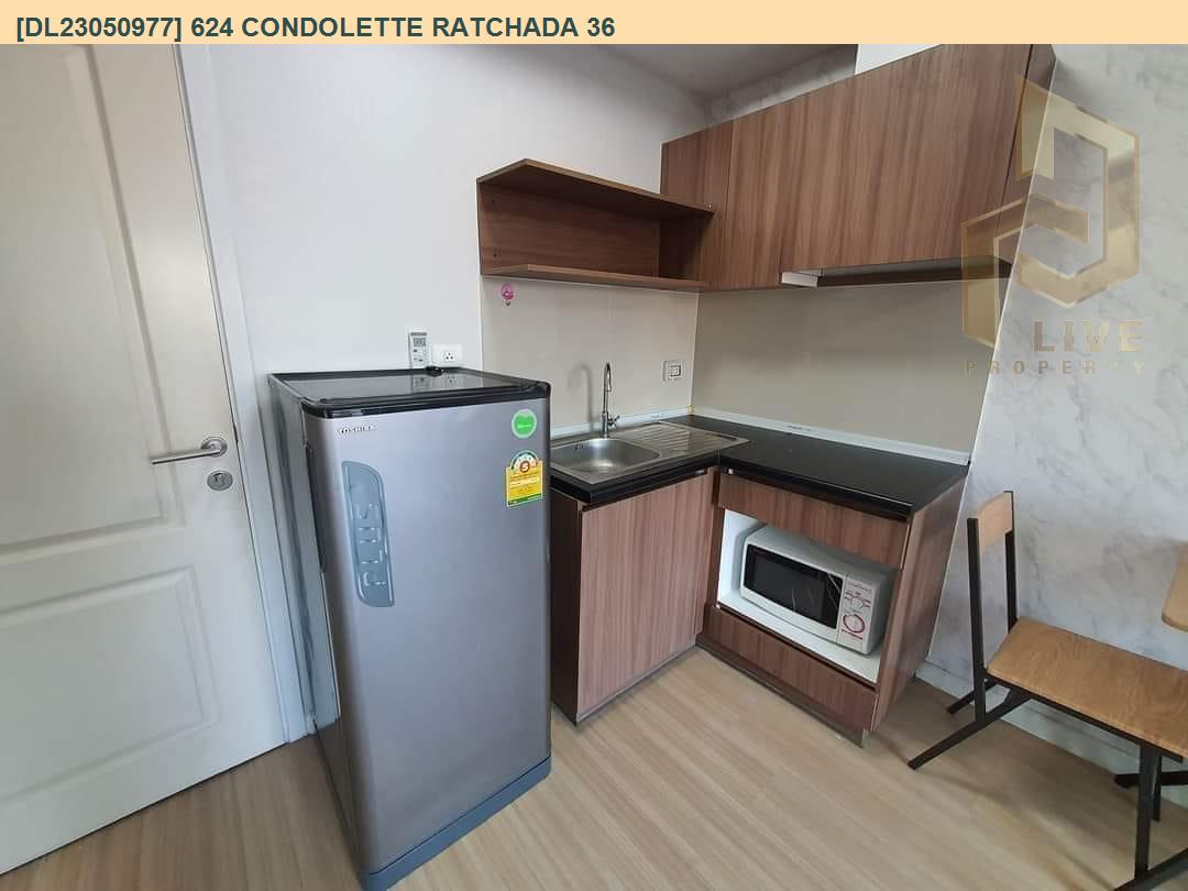picture DL23050977 Condo for rent, 624 Condolette Ratchada 36 near MRT ลาดพร้าว, ready to move in, call urgently 0638692663 LineID @655ebbvc - 7/10