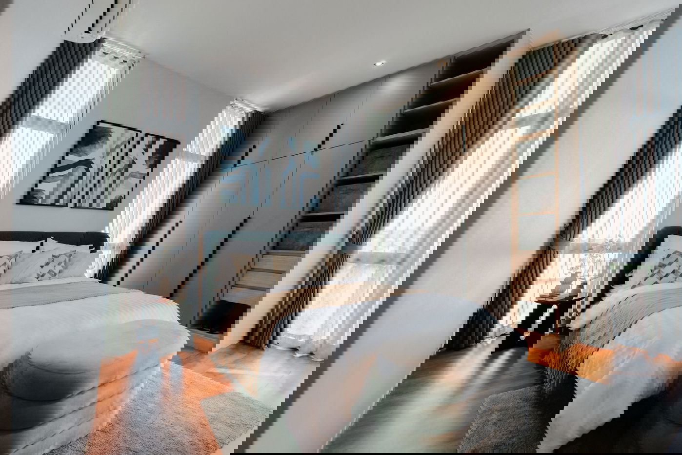 รูป ขายวิลล่าพูลสไตล์ทรอปิคอลโมเดิร์น 4 ห้องนอนในพัทยาตะวันออก - รูปที่ 12/18