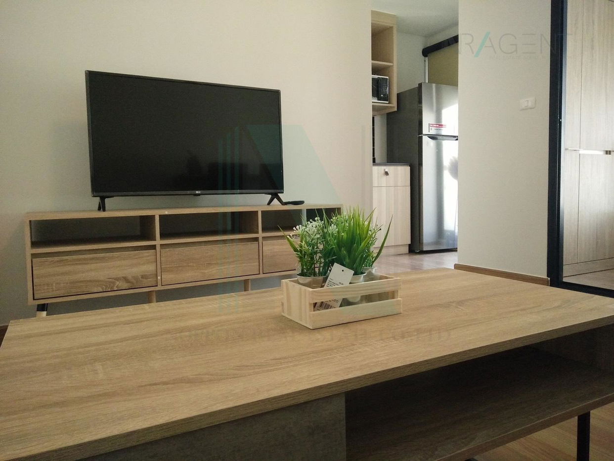 รูป ให้เช่าคอนโด ยูนิโอ สุขุมวิท 72 อาคาร 1 ชั้น 8 1 ห้องนอน ขนาด 29 ตรม ใกล้ BTS แบริ่ง - รูปที่ 3/8