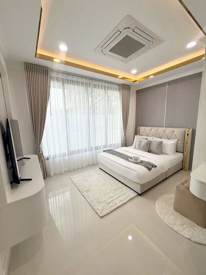 รูป ขายพูลวิลล่าชั้นเดียวสไตล์โมเดิร์นคลาสสิก – ห้วยใหญ่ พัทยา - รูปที่ 12/20