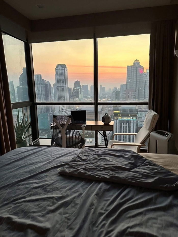 รูป 💒 The Address Sathon 12 | 56.07 sqm. | 1BR | Chao Phraya River View 🌅  - รูปที่ 1/7