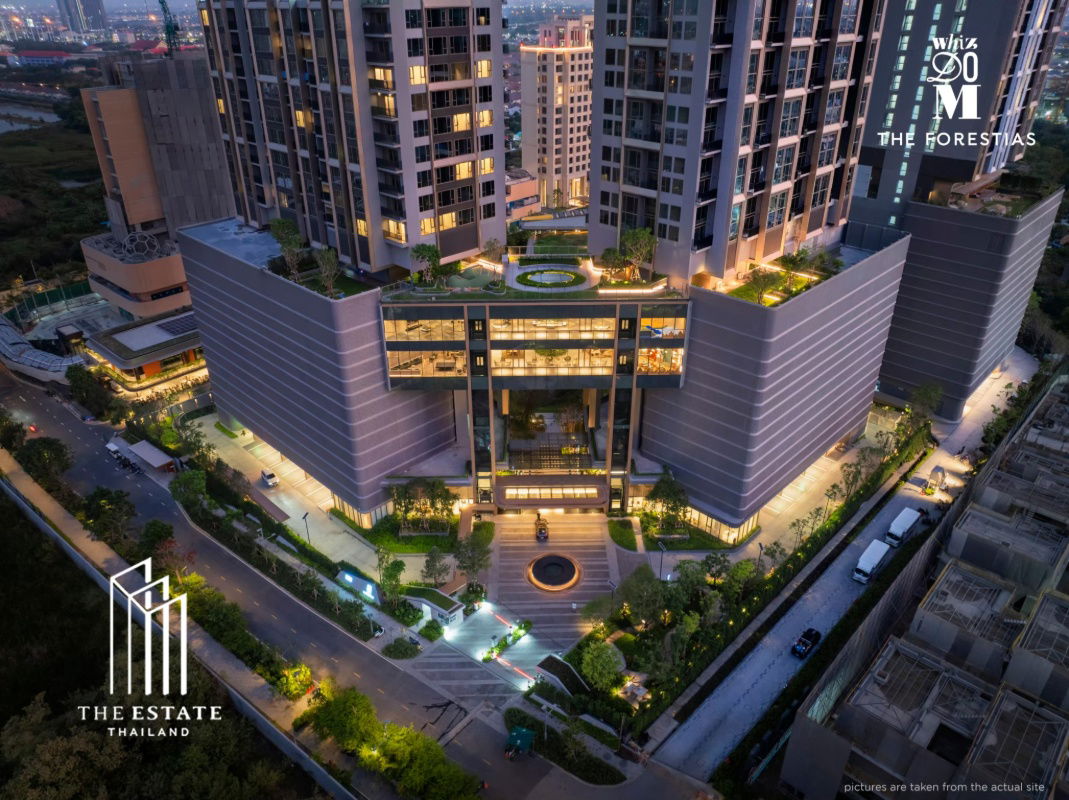 รูป For sale Whizdom The Forestias ห้องมุม พร้อมวิวสวนป่า 30 ไร่และทิวทัศน์ไกลถึงชลบุรี ให้ความเป็นส่วนตัว โปร่งโล่ง - รูปที่ 7/9