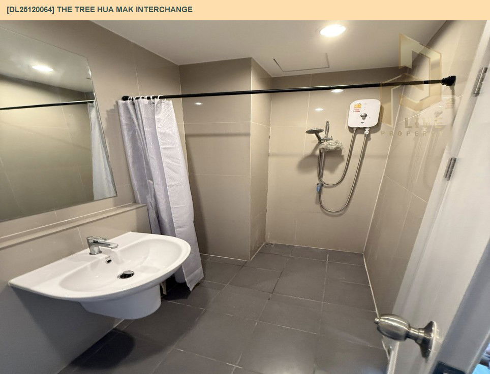 picture DL25120064 Condo for rent, The Tree Hua Mak Interchange near รถไฟฟ้า 3 สาย, ready to move in, call urgently 0638692663 LineID @897iyzll - 8/12