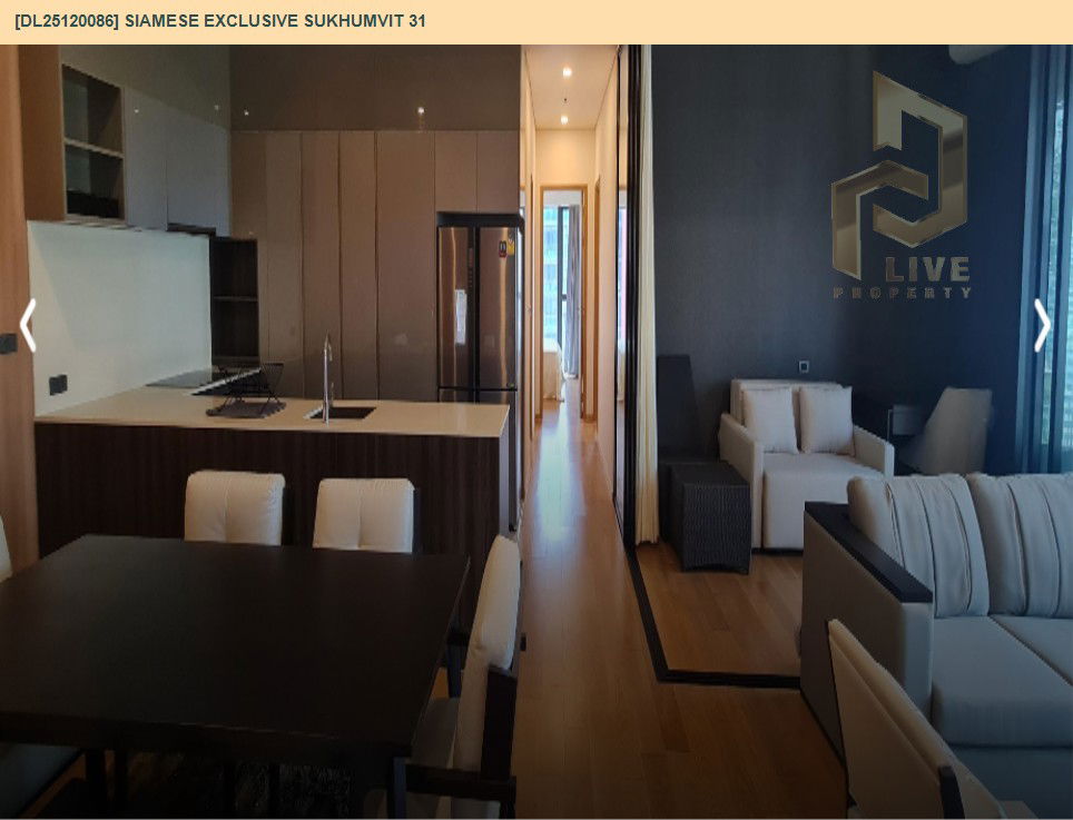 picture DL25120086 Condo for rent, Siamese Exclusive Sukhumvit 31 near BTS Phrom Phong, ready to move in, call urgently 0638692663 LineID @655ebbvc - 6/11