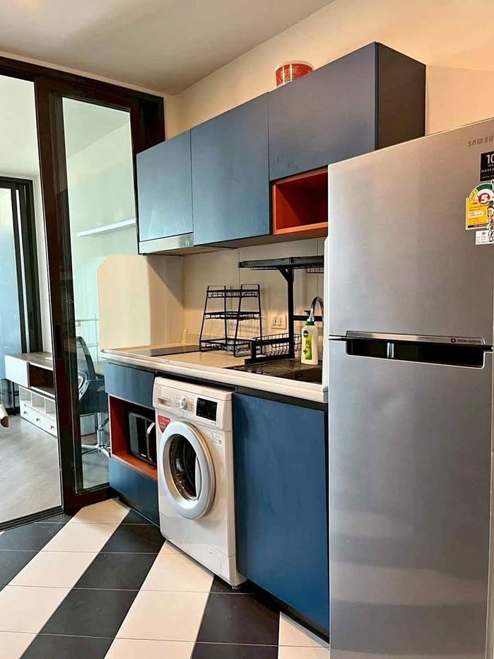 รูป R2809 ให้เช่าคอนโด THE BASE สะพานใหม่ (ว่างค่ะ) คอนโดพร้อมอยู่ ติด BTS สายหยุด - รูปที่ 4/12