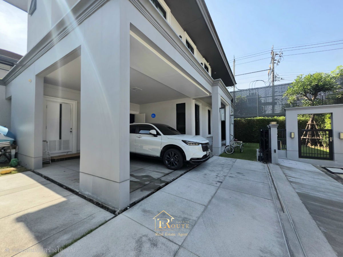 รูป ขายบ้านเดี่ยว เศรษฐสิริ แจ้งวัฒนะ-ประชาชื่น 2 แปลงมุม 84.8 ตร.ว. ใกล้ทางพิเศษอุดรรัถยา ด่านศรีสมาน ใกล้เมืองทองธานี - รูปที่ 4/37