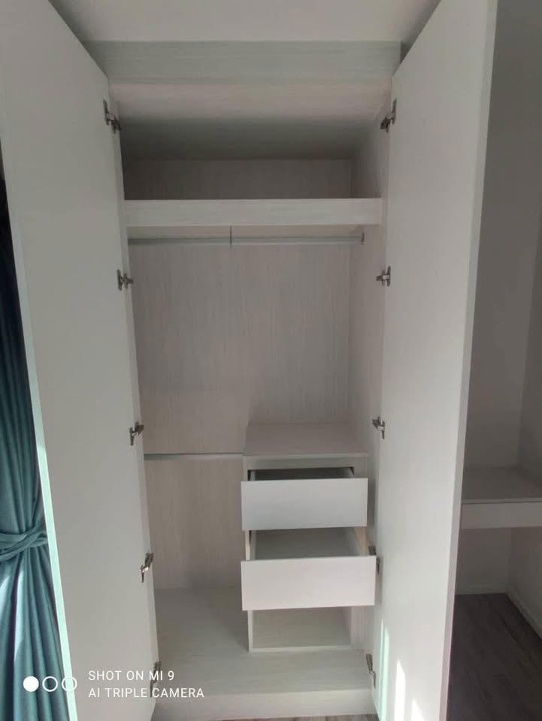 รูป code : E56 ให้เช่าคอนโด แอทโมซ แจ้งวัฒนะ (Atmoz Chaengwattana) | ห้องวิวสระ ชั้น 7 ขนาด 26 ตร.ม. เฟอร์–เครื่องใช้ไฟฟ้าครบ พร้อมอยู่ - รูปที่ 4/9