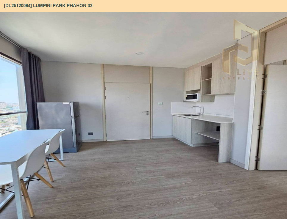 picture DL25120084 Condo for rent, Lumpini Park Phahon 32 near BTS Ratchayothin, ready to move in, call urgently 0638692663 LineID @655ebbvc - 8/11