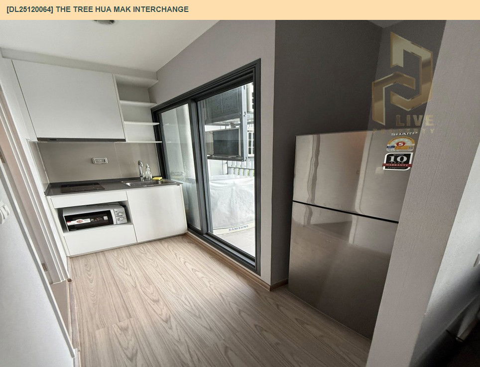 picture DL25120064 Condo for rent, The Tree Hua Mak Interchange near รถไฟฟ้า 3 สาย, ready to move in, call urgently 0638692663 LineID @897iyzll - 10/12