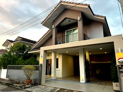 เช่าบ้านเดี่ยว หางดง เชียงใหม่ : ให้เช่าบ้านเดี่ยวสองชั้น  4 ห้องนอน 4 ห้องน้ำ 1  ห้องครัว