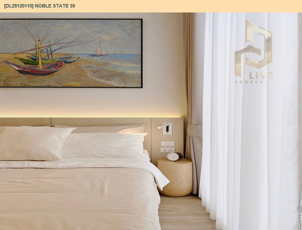 รูป DL25120110 ให้เช่าคอนโด โนเบิล สเตท 39 (NOBLE STATE 39) ใกล้ BTS พร้อมพงษ์ พร้อมเข้าอยู่ โทรด่วน 0653619502 LineID @534wlwof - รูปที่ 14/14