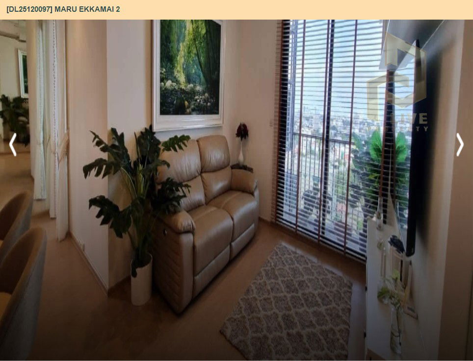 picture DL25120097 Condo for rent, MARU EKKAMAI 2 near BTS Ekkamai, ready to move in, call urgently 0638692663 LineID @655ebbvc - 2/11