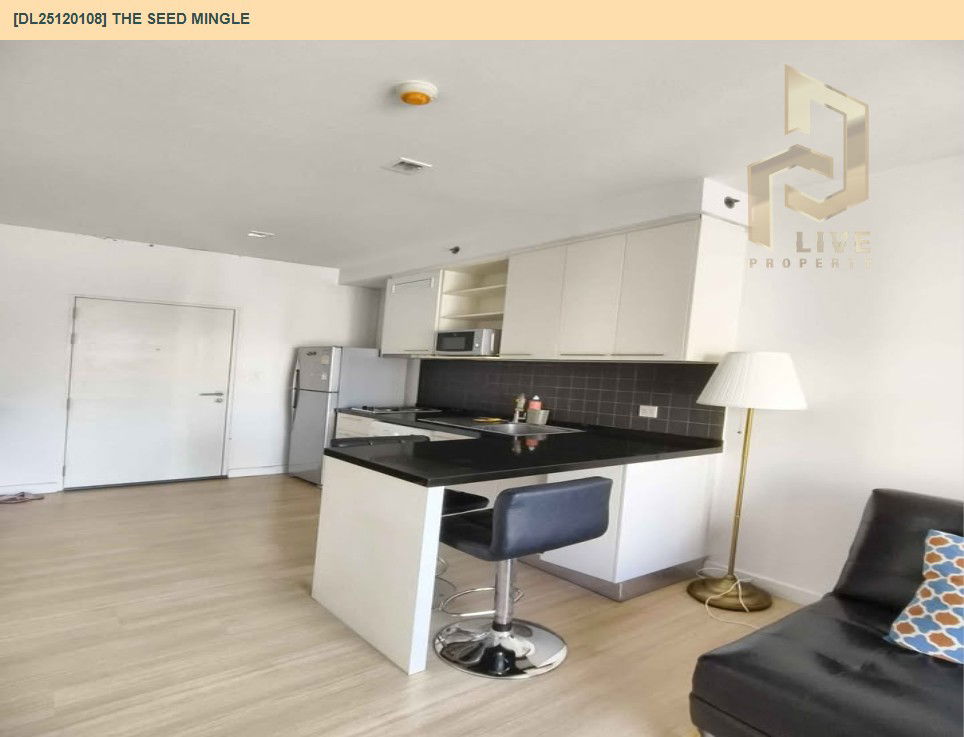 picture DL25120108 Condo for rent, The Seed Mingle near BTS Sala Daeng, ready to move in, call urgently 0638692663 LineID @655ebbvc - 5/12