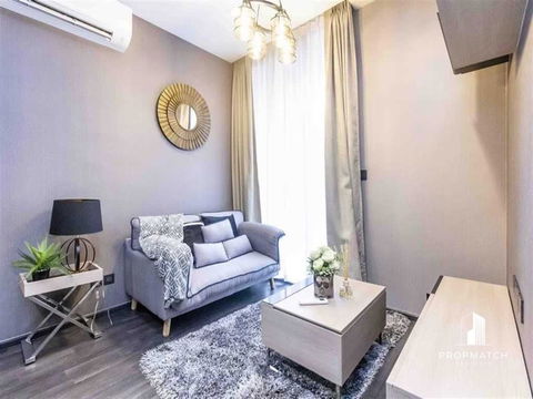 PM023394✨Flash Deal ✨THE LINE Asoke-Ratchada  (2Bed 1Bath 46SQM.) พร้อมอยู่ ! เพียง 37,000 บาทต่อเดือน Tel.0981315848 @propmatch
