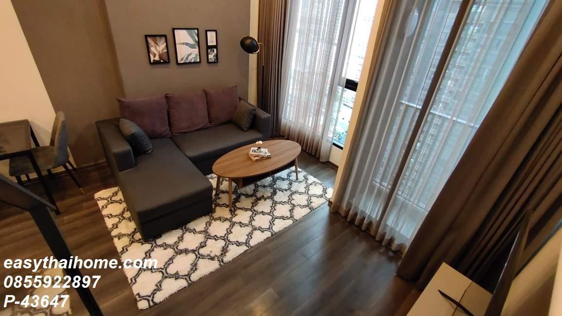 รูป P-43647 ให้เช่า คอนโด ไนท์บริดจ์ สเปซ พระราม 9 แขวงดินแดง เขตดินแดง กรุงเทพมหานคร พร้อมอยู่ ราคาถูก Line Id: @easythaihome 085-592-2897 - รูปที่ 4/28