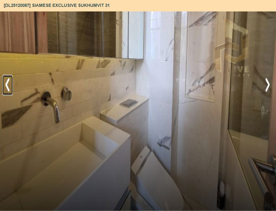 picture DL25120087 Condo for rent, Siamese Exclusive Sukhumvit 31 near BTS Phrom Phong, ready to move in, call urgently 0638692663 LineID @534wlwof - 14/15