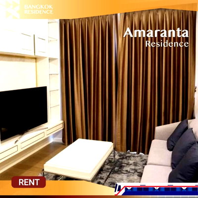 คอนโดให้เช่า :  Amaranta Residence ⭐ ยูนิตสวยมาก คุ้มราคา 🔥ใกล้ MRT ห้วยขวาง  