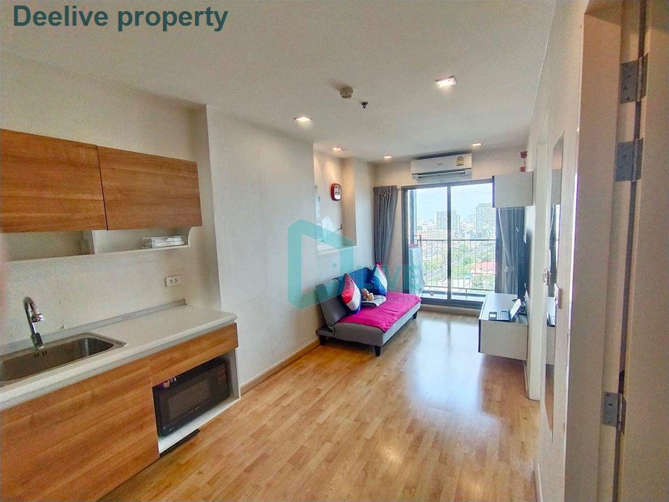 รูป DL002320 ให้เช่าคอนโด คาซ่า คอนโด อโศก - ดินแดง (Casa Condo Asoke - Dindaeng) ใกล้ MRT พระราม 9 พร้อมเข้าอยู่ โทรด่วน 0614453194 LineID @162cjixi - รูปที่ 2/8