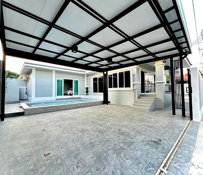 บ้านเดี่ยว ถนนห้วยใหญ่ : ขายพูลวิลล่า 3 ห้องนอน ห้วยใหญ่