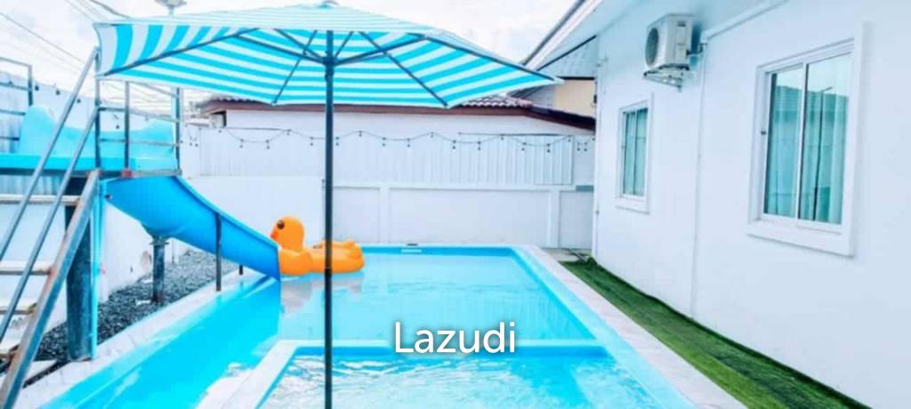 รูป บ้านเดี่ยวทันสมัยพร้อมสระว่ายน้ำและสนามเด็กเล่นในบางเสร่ สัตหีบ - รูปที่ 17/18