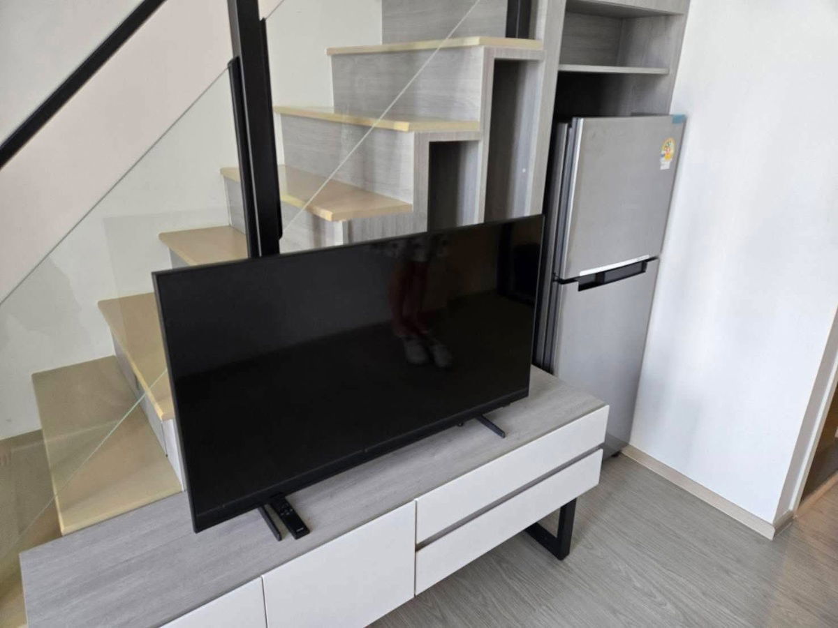 picture For rent 📍 Origin Plug & Play Ramkhamhaeng Triple Station 📍 DUPLEX room with complete furniture and appliances - 3/7