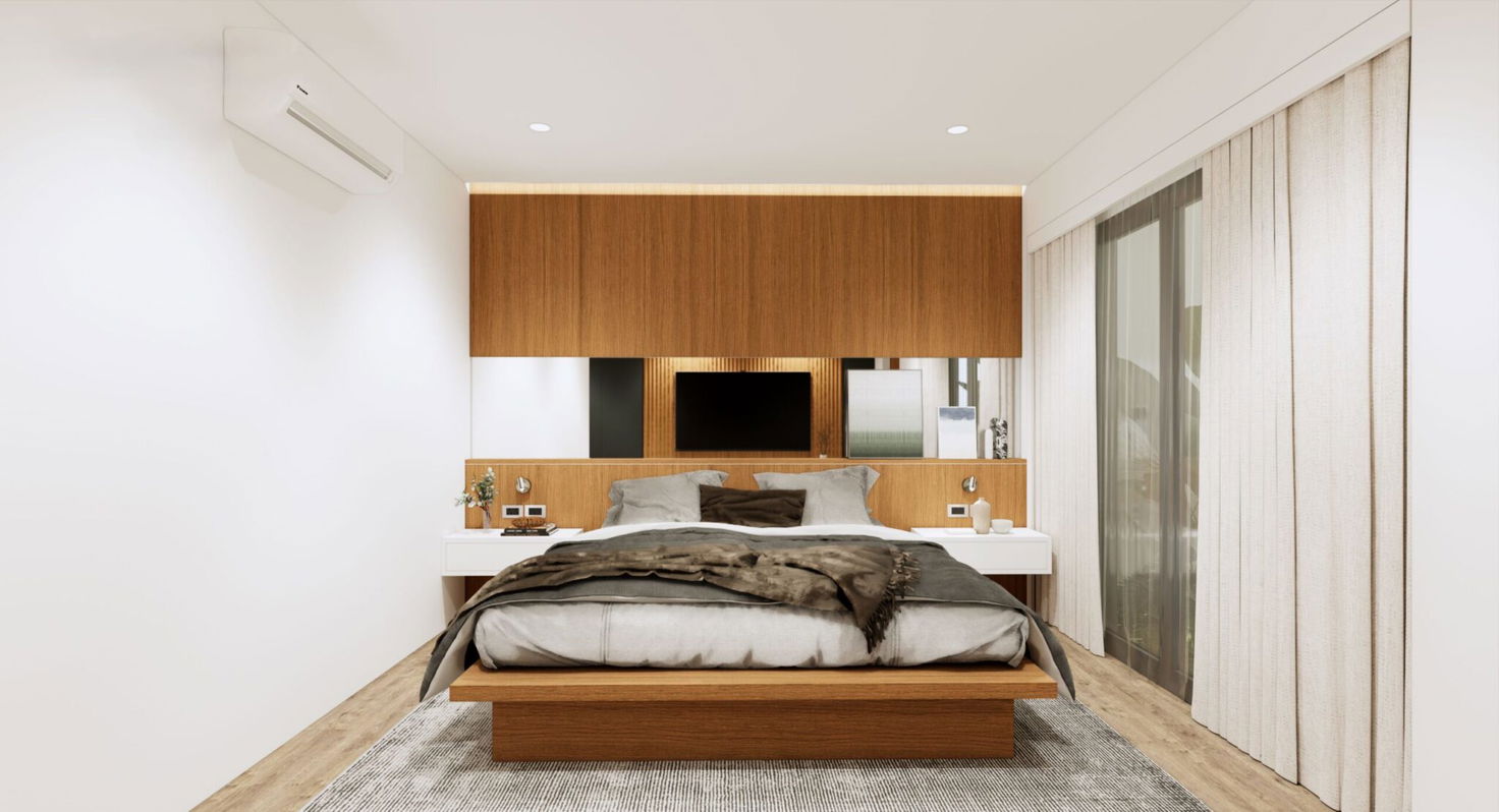 รูป ขายวิลล่าหรู 3 ห้องนอน พร้อมสระว่ายน้ำ ในห้วยใหญ่ - รูปที่ 6/12